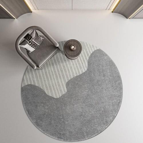 Thick Round Carpets for Home Living Room Sofa Coffee Table Floor Mat Rugs for Bedroom Decor Nordic Carpet Kid Room Bedside Rug