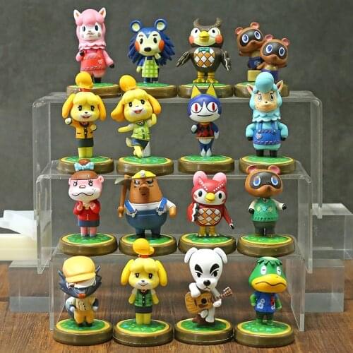 Animals Nook Timmy Tommy Kicks Blathers Celeste Rover Cyrus Lottie Mabel K.K. Collection Figures Toys