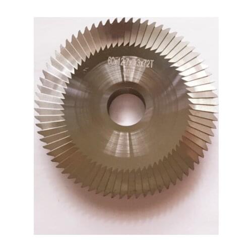 0010C C.C. full alloy angle cutter 60x7.3x12.7 milling cutter replace WENXING 100B 203A 233B 100A2 100A3 machines[one piece]