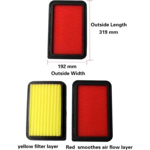 1Pcs Car Air Filter High Flow Air Filter Auto Super Hybrid Air Filters for LEXUS ES330 3.3L V6 2004-2006