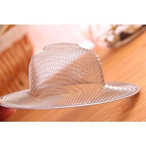 1PC Stainless Steel Big Size Sink Strainer Filter Drains Plug Hole Kitchen Bathroom Accessories Linear Basin Cover J1403