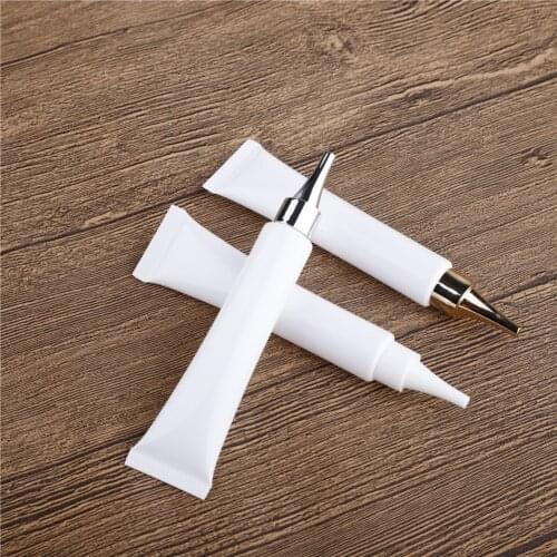 10pcs 20g Makeup Eye Cream Hand Cream Essence Fluid Bottle Empty Container Cosmetic Packaging Squeeze Soft Tube