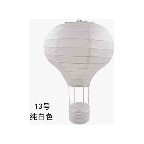 12inch 30cm Rainbow Hot Air Balloon Paper Lantern 1pc Wedding Decoration Childrens Bedroom Hanging Birthday Party Decorations