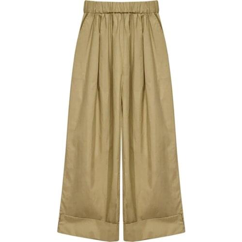 2020 Summer fashion Korean woman pants women cotton linen pants casual trousers joggers plus size sweatpants streetwear 6XL 7XL