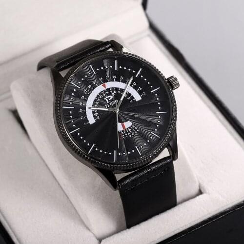 2020 Relogio Masculino Watches Men Fashion Sport Leather strap Black Watch Quartz Business Wristwatch Clocks Gift Reloj Hombre