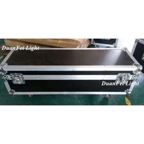 4pcs with flycase dj disco light beam led moving head 4x10w mini moving light dmx lyre beam led rgbw