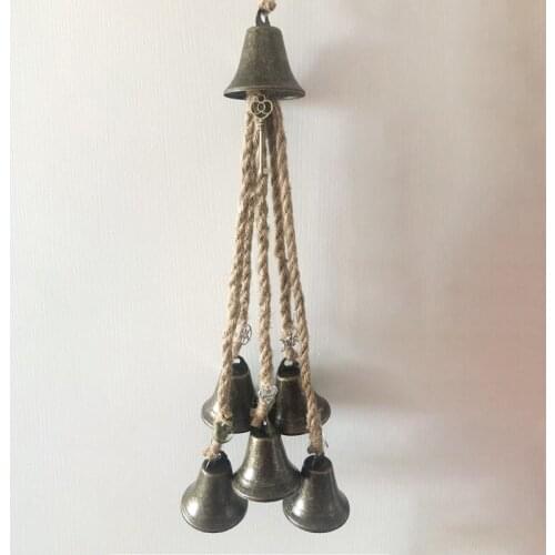 50 Cm Antirust Copper Wind Chimes Vintage Bells Outdoor Copper Antique Windchime Wall Hanging Garden Home Decor Best Gift