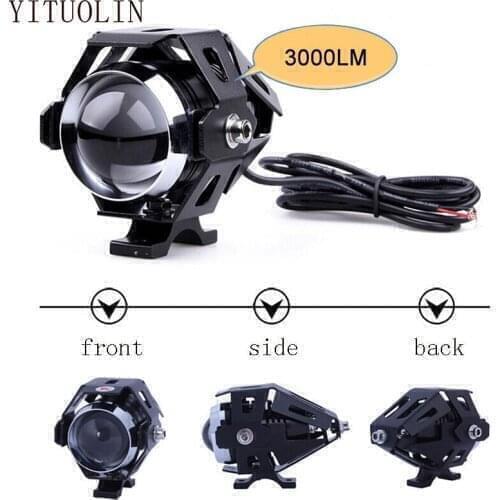 Motorcycle Accessories Faro LED Moto Headlight U5 Light For KAWASAKI VULCAN S 650 ZX10R 2016 Z800 WINDSHIELD VN 800 VULCAN 800