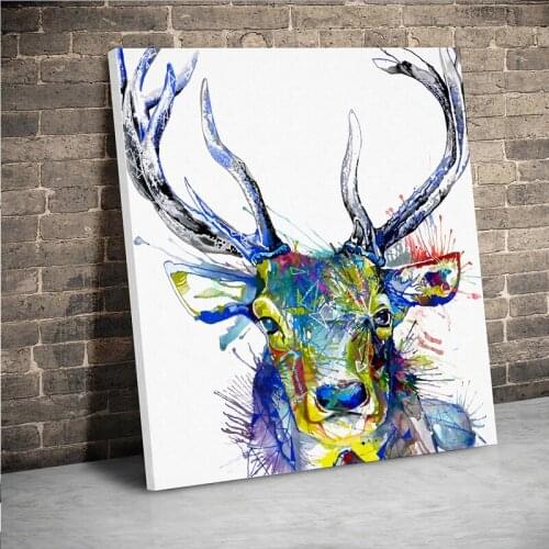 Elk 5d full drill Diy diamond painting square round animal deer diamond embroidery mosaic wall art kid room decorationZP-1393