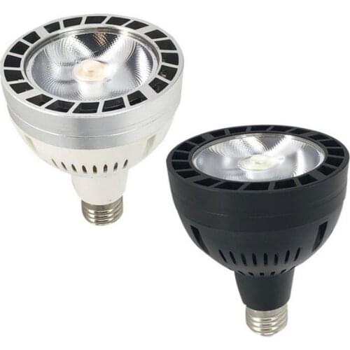 E27 30W 35W 40W PAR30 COB LED Spot Light Bulb Lamp Indoor Lighting AC85-265V Free shipping