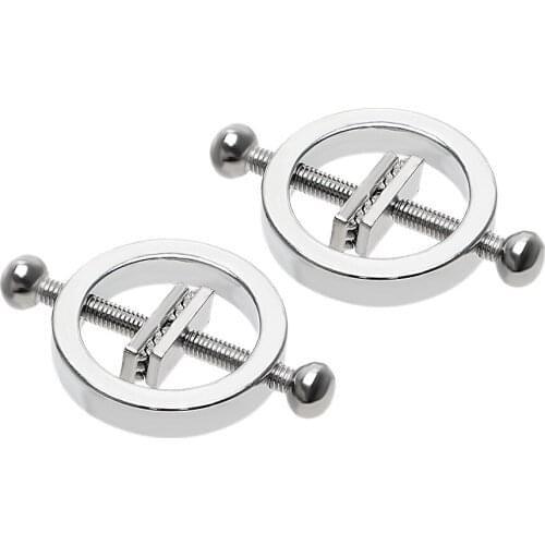 IKOKY 1 Pair Nipple Stimulator Erotic Toys Sex Toys for Couple Adult Games Breast Clips Nipple Clamps