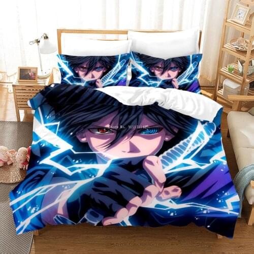 Ninja Cartoon Print Bedding Set Adult/children Gift Home Textile Duvet Cover Quilt Cover Pillowcase Student Bedding Set