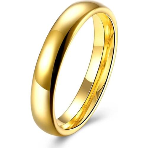 MOREDEAR 316L Stainless Steel Rings Titanium Steel Rings For Women and Men 4MM 2017 New ARIVAL