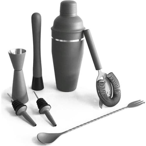 20sets Cocktail Shaker Stainless Steel Boston Bar Wine Mixer Set Bartender Cocktail Hand Shaker Tool Kit Bar Tool With Holder#36