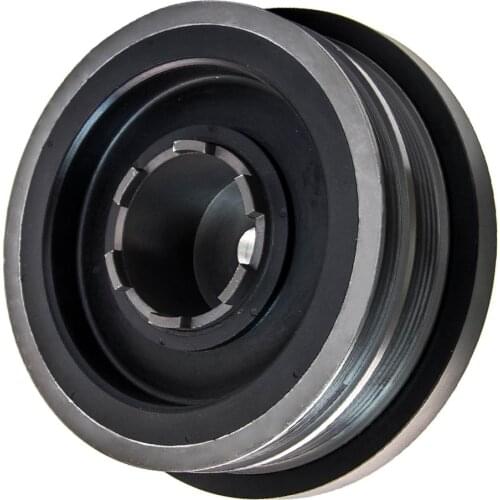 New Black Crankshaft Belt Pulley Harmonic Balancer for Para BMW 3er 318d E90 90 KW, 122 PS 2005/09-2011/12