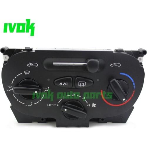 High Quality Air AC Heater Panel Climate Control Switch for Peugeot 206 207 307 C2 Citroen Picasso 9624675377 X666633H