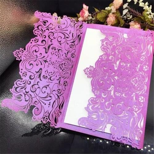 Wedding Invitations Card Greeting Cards Customize Invite RSVP Card For Wedding Engagement Mariage Baby Shower Party Supplies