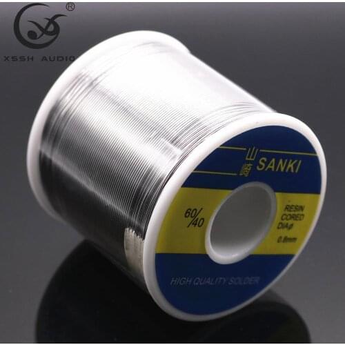 XSSH Audio High Quality Wiring Accessories Diameter 0.8mm Weight 250g 850g SN60/PB40 ROSIN CORE SOLDER WIRE