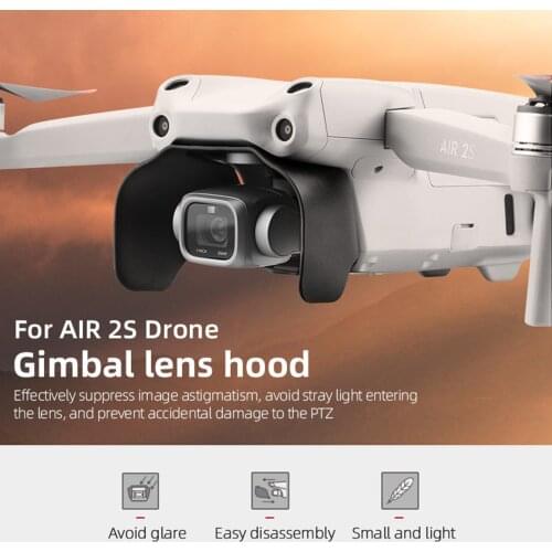 Anti- Lens Hoods Protective Cover Fit for DJI Air 2S Drone Accessories
