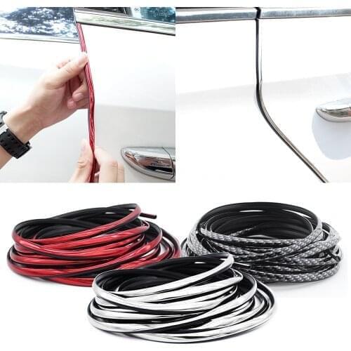 Car Door Edge Protection Strip Anti-Scratch Door Protector Anti-Collision Seal Car Body Safety Sticker Styling Moulding