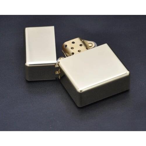 ZORRO Heavy Armor Brass Kerosene Lighter Waterproof Seal Lighter Hinge Metal Gasoline Lighter-210g