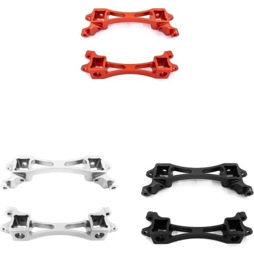 2Pcs Front & Rear Metal Car Shell Pillar Fixing Bracket Body Post Mount for Traxxas Trx4 Defender RC Crawler Parts