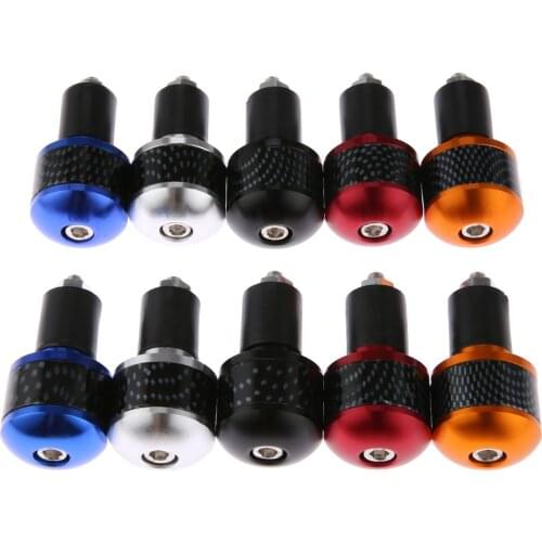 22mm Motorcycle Accessories Handlebar Grips Handle Bar Cap End Plugs For Honda Yamaha Suzuki Triumph Ktm Aprilia Ducati Benelli