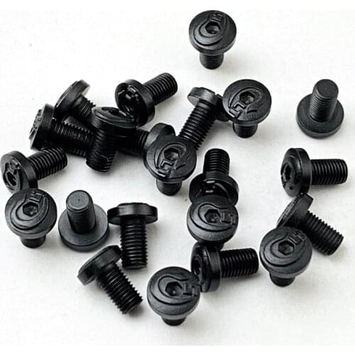 4Pieces 1911 Grips Screws with tool CNC Stainless Steel T8 Plum Screw black 1911 Grips Nail