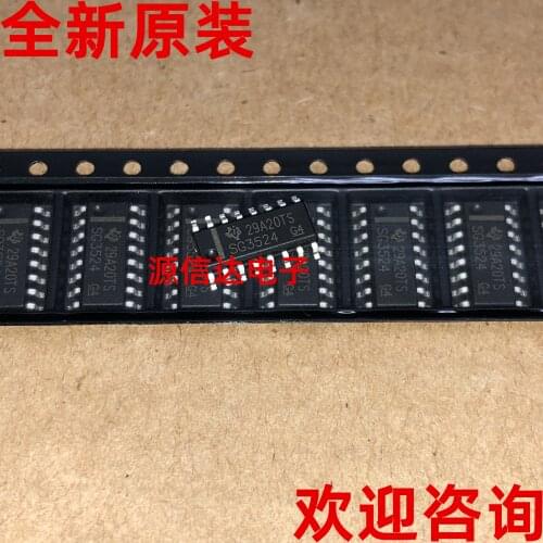 New original SG3524 SG3524DR SOP-16 dual channel adjustable PWM controller imported from stock