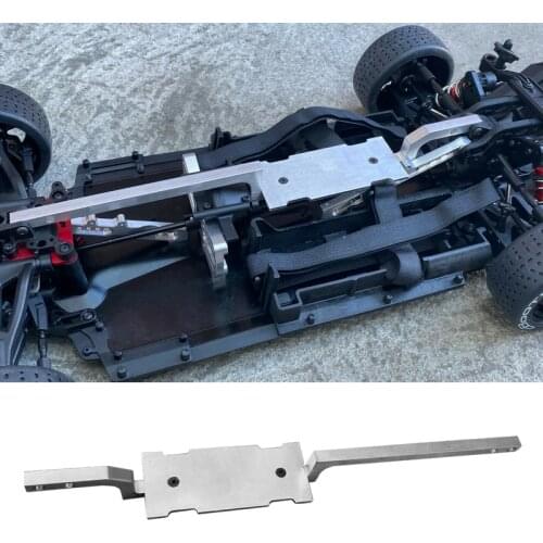 Aluminum Center Brace Bar Chassis Brace +1/5 ESC Mount for 1/7 Arrma Infraction Limitless