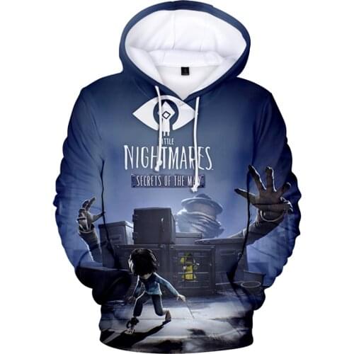 Harajuku Kids Hoodies Men womens Little Nightmares Hoodie Sweatshirt Game Boys/girls Pullover Little Nightmares 2 Sweatshirt