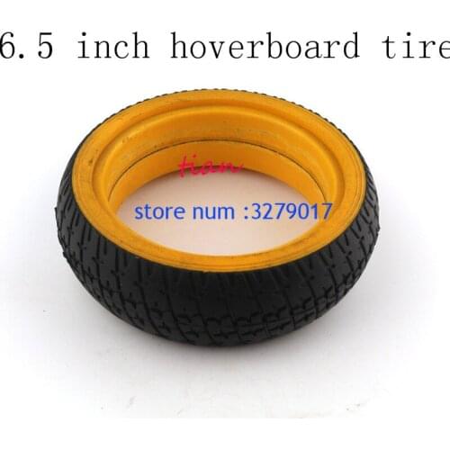 Good Wear-resisting 6.5 inch tire solid tyre for selectable for 6.5" Hoverboard Self Balancing Electric Scooter motorcycle part