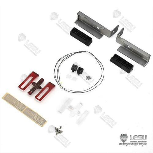 LESU Metal Taillight Base for 1/14 DIY Tamiya VOLVO RC Tractor Truck Model Car TH16490