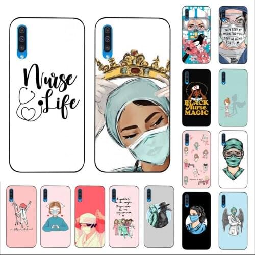 MaiYaCa Spain Cartoon Medicine Doctor Nurse fashion Phone Case For Samsung A 10s 31 40 30 70 71 51 20 30 s a7 A8 2018 Vivo Y9c