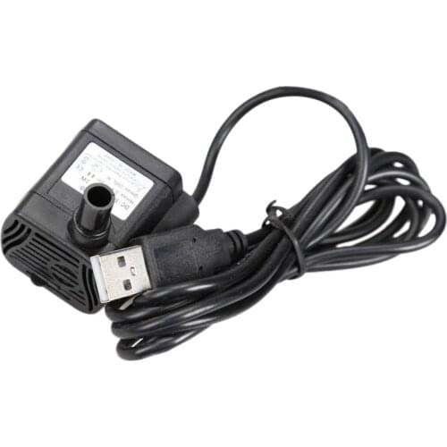 New Ultra-Quiet Mini Brushless Usb Water Pump 5V 70Cm Submersible Fountain Aquarium Circulating