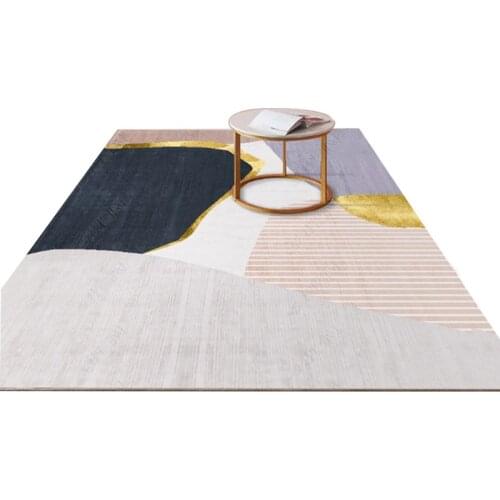 Modern Light Luxury Carpet Living Room Rug Large Ins Nordic Minimalist Home Carpets for Bed Room Area Rug