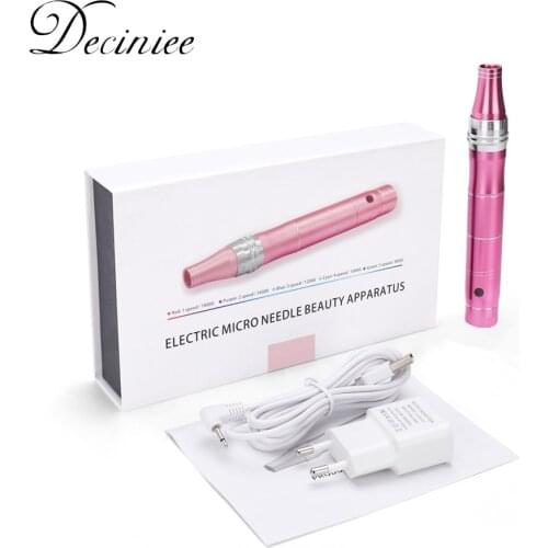 Deciniee electric micro needle Pen Professional Wireless Electric Skin Care Kit Tools Microblading Needles Skin Repair Tools Pen