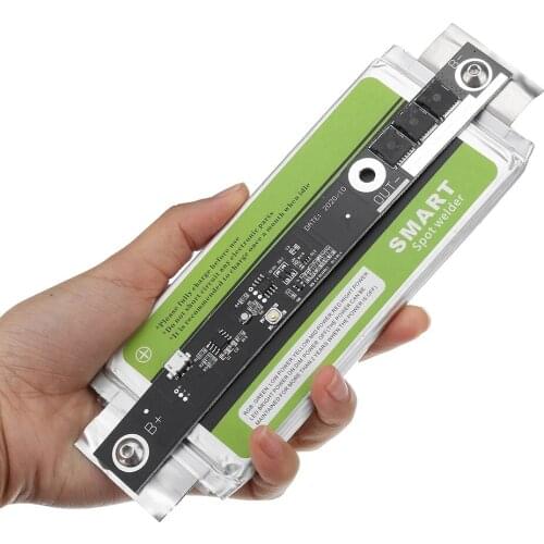 Spot welder Handheld small portable lithium spot welder 18650 with built-in high-rate battery 5000mah set Nickel 0.1-0.15mm