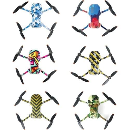 Waterproof Scratch-proof DJI Mini 2 Protective Film PVC Stickers Decals Full Cover Skin for DJI Mini 2 Drone Accessories