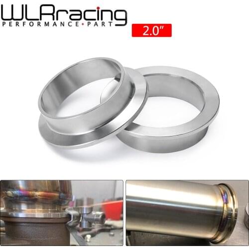 WLR RACING - (2PC/LOT) 2" V-Band Flange High Quality Stainless Steel 304 V Band Flange WLR-VFN2