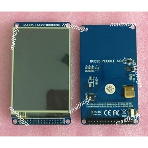 IPS 3.5 inch HD TFT LCD Module with Touch Panel ILI9481 Drive IC 320*480 for STM32 C51 Development Board