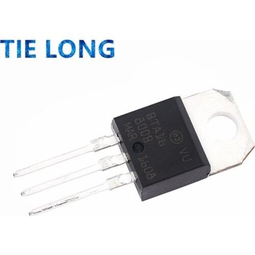 10pcs BTA16-800B TO-220 BTA16-800 TO220 BTA16 800V 16A 16-800B new and original