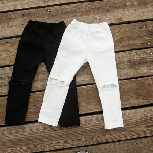 2021 Children Girls kids Wide legs Jeans Pants Fashion Baby GIRLS Pants Trousers