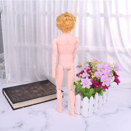 40JC 30cm 12 Moveable Jointed Nude Naked Dolls Doll Body Yellow Hair for Ken Boy Male Man Boyfriend Prince