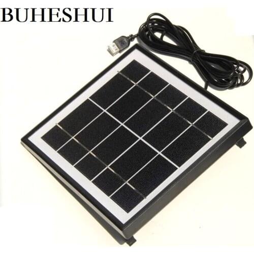 5.5W Solar Charger for Mobile Phones+USB Output+High Quality Mono Solar Panel Solar battery Charger power station+Free Shipping