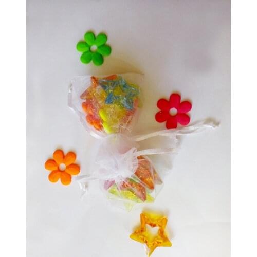 50pcs 13*18cm White Organza Gift Bag Jewelry Packaging Display Bags Drawstring Pouch For Bracelets/necklace/wed Mini Yarn Bag