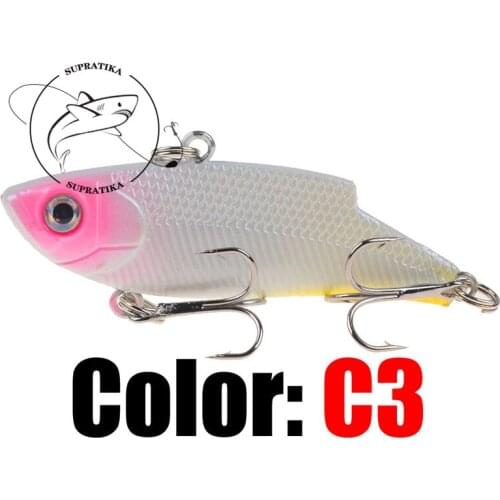 55mm/9.5g Artificial Metal VIB Sinking Wobblers Fishing Lure Hard Bait3D Eyes High Quality Freshwater Metal Fishing Bait