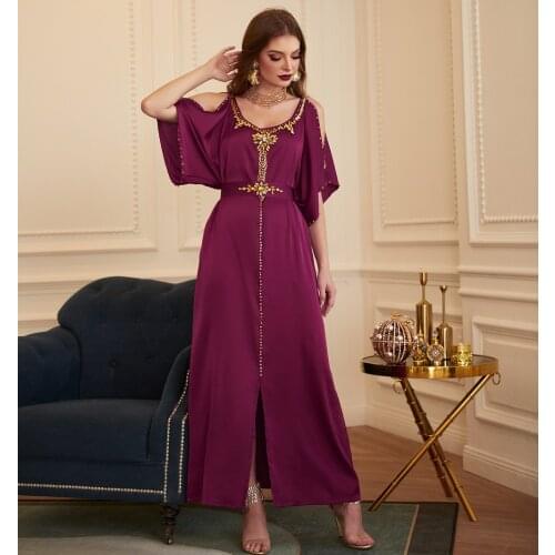 Abaya Dubai Turkey Arabic Muslim Dress Islam Clothing Evening Party Dresses Abayas For Women Robe Femme Longue Musulman De Mode