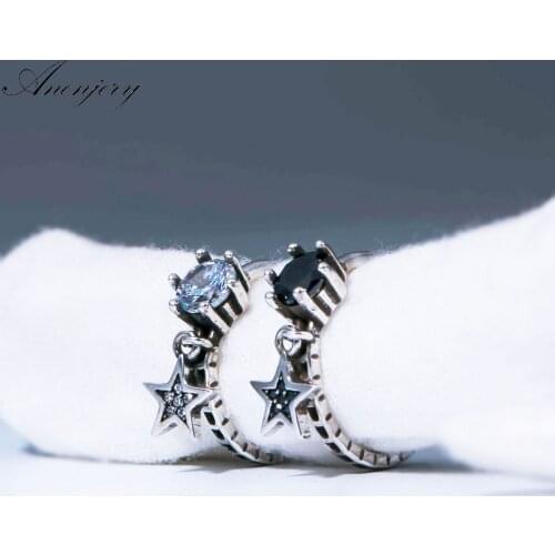 Белые кольца Anenjery China At AliExpress