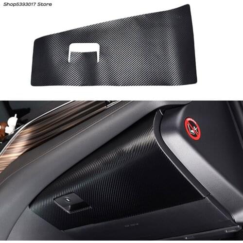 Car Co-pilot Anti-Kick Pad Storage Box Anti-kick Protection Decorative Pad Mat Car Stickers For Toyota Camry 2018 2019 2020 2021
